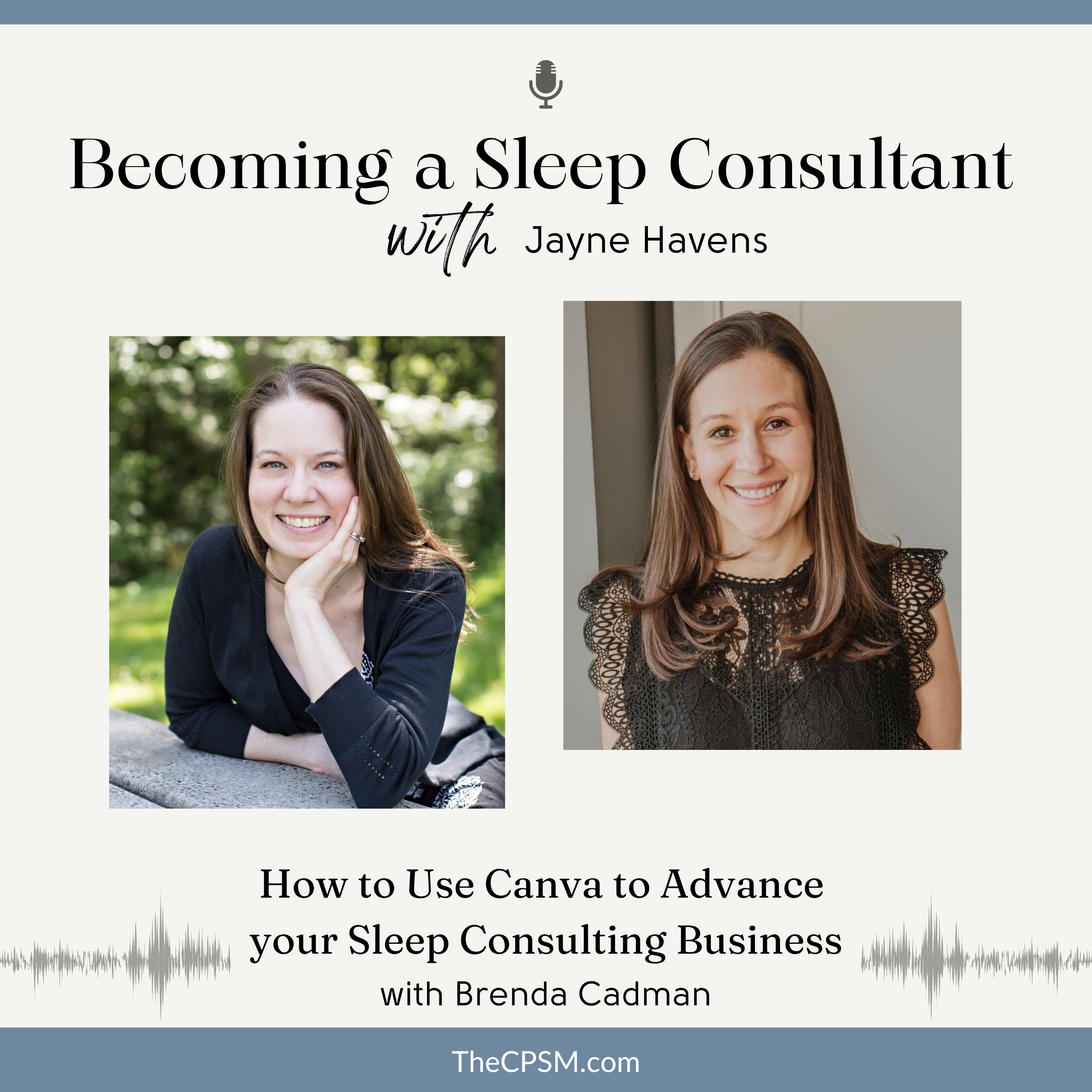 How to Use Canva to Advance your Sleep Consulting Business with Brenda Cadman