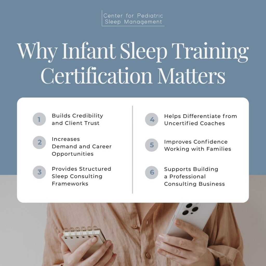 Why Infant Sleep Training Certification Matters