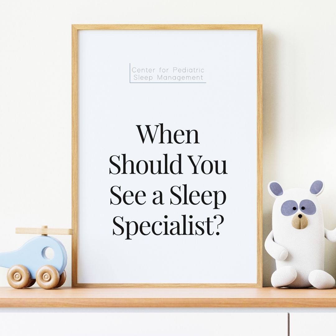 When Should You See a Sleep Specialist