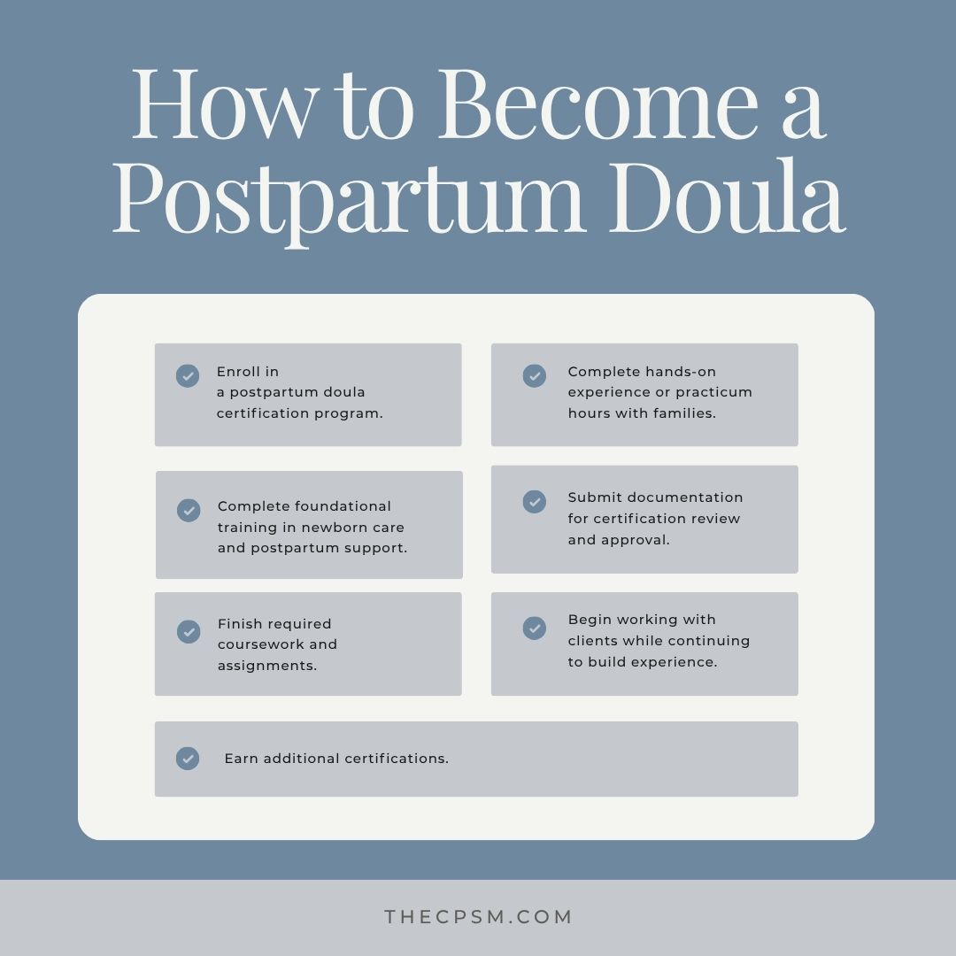 How to Become a Postpartum Doula
